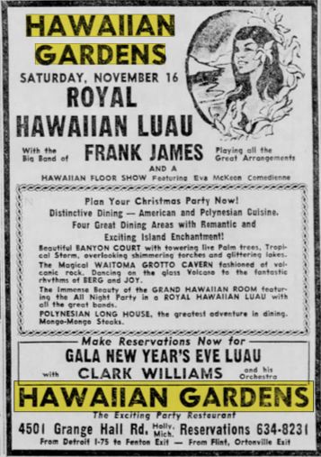 Hawaiian Gardens Resort Motel - Nov 1968 Ad (newer photo)